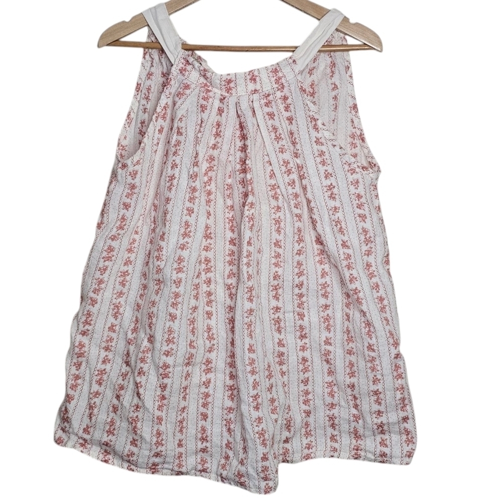 Bellambia Tank Top Made in Italy %100 Linen Size Medium